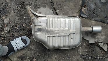 Автокосметика: Задний глушитель от audi a4 b6 правая сторона из толстой нержавейки — 2