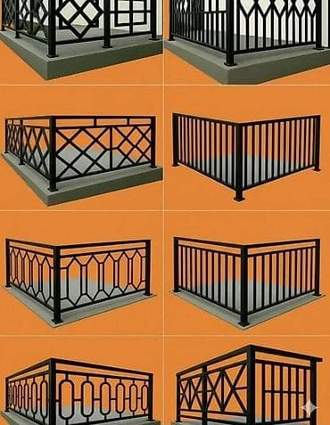 Ремонт и строительство: Изготовление перил Материал: Металл, Для дома — 3