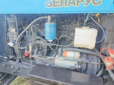 Тракторы ВТЗ: Трактор МТЗ-892 голубого цвета, синего цвета, год выпуска 2024 родной — 4