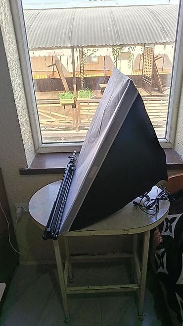 ring light: Софтбокс с лампой на штативе для фото- и видеосъёмки - Размер — 6