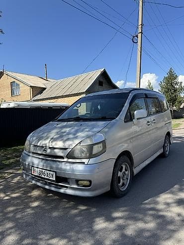 маши: Nissan Serena: 2001 г., 2 л, Вариатор, Газ, Минивэн — 2