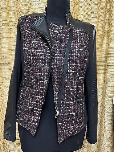 Мужская одежда: Женский комплект: жакет и блузка Жакет: - Комбинированный дизайн — 1