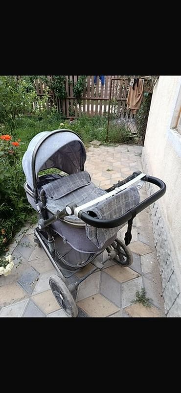 куртка спортивный: Коляска-люлька для новорождённого - Тип: классическая коляска-люлька — 3