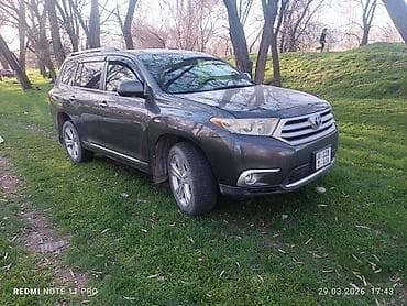 что за машина: Toyota Highlander: 2012 г., 3.5 л, Типтроник, Бензин, Кроссовер — 4
