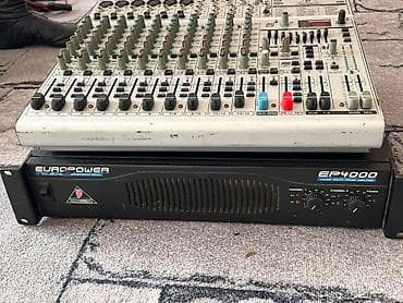 12 pro 512: Микшерный пульт + усилитель мощности Behringer Комплект — 4