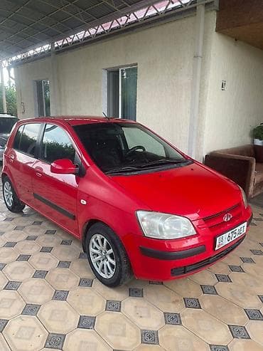 Унаа: Hyundai Getz: 2004 г., 1.4 л, Кол менен иштөөчү, Бензин, Хетчбек — 6