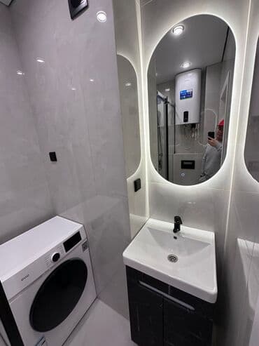 нова сити бишкек: 2 комнаты, 40 м², Элитка, 8 этаж, Дизайнерский ремонт — 9