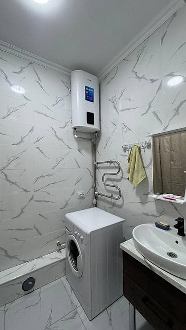 hostel osh: 2 комнаты, 61 м², Элитка, 13 этаж, Косметический ремонт — 6