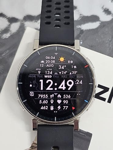 Amazfit Active 3 Premium, 45 мм, Silver. Лучшие часы по соотношению at lalafo.kg Amazfit Active 3 Premium, 45 мм, Silver. Лучшие часы по соотношению