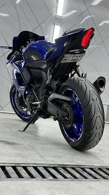 нур мото: Yamaha YZF R7 2024 год Пробег 7 тыщ Цвет синий Полностью обслужен — 7