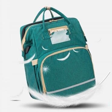 рюгзак для мам: Сумка-рюкзак трансформер для мамы с кроваткой Baby Mom +бесплатная — 8