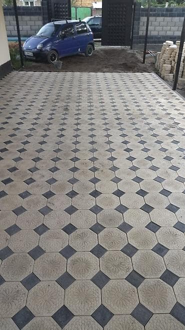 эвро: Брусчатка бордюр Брусчатка Бишкек цена Евро брусчатка Элитная — 6
