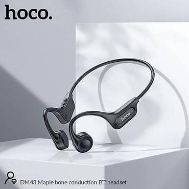 Костные наушники, Hoco, Новый, цвет - Черный