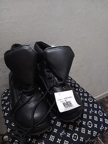 40: Кожаные рабочие ботинки (модель БМН-091К/А), размер 40 - Цвет: черный — 3