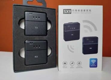 радиомикрофоны: Беспроводная микрофонная радиосистема Bewin Mini SX9 Беспроводная — 2