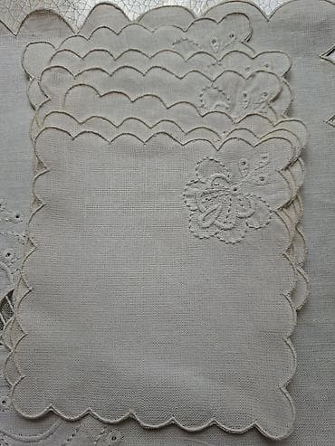 Башка текстиль: Скатерть с салфетками Tulpe, Литва - Модель: S304-90 - Размеры — 7