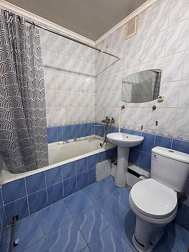 105: 1 комната, 33 м², Аламедин-1 мкр 105 серия, 9 этаж, Евроремонт — 3