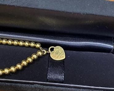 сердце из бисера: Браслет, Проба 585, Женские, Новый — 6