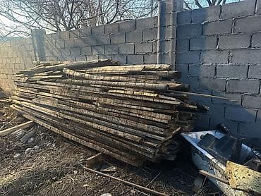 Балка, стропиловка, половой доскалар сатылат 500 сомдон бироосу