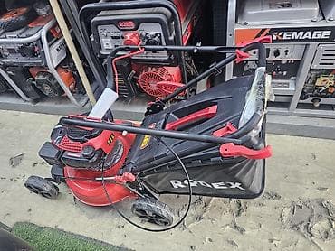 движка: Бензиновая газонокосилка RODEX - Двигатель: 4‑тактный, 145 cc — 4