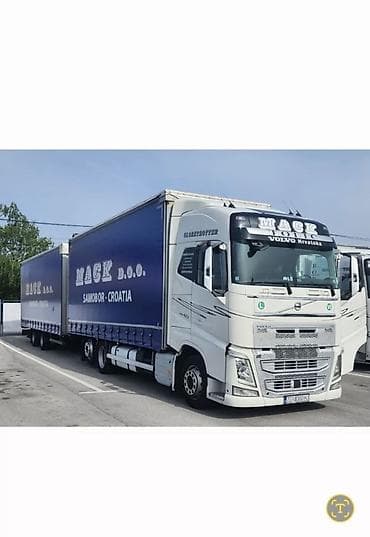 волво hh: Тягач, Volvo, 2016 г., Тентованный — 4