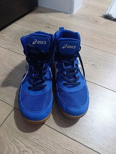 Мужские кроссовки, 42, Asics, Новый, цвет - Синий, Самовывоз