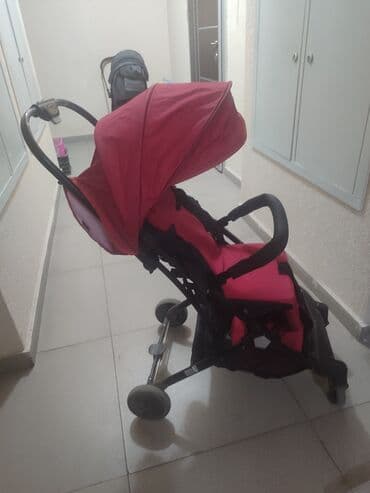 прогулочные коляски cam: Коляска, цвет - Розовый, Б/у — 1
