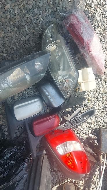 mazba 323: Боковое левое Зеркало Mazda Б/у, Оригинал — 1