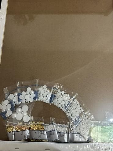 алмазная мазайка: Алмазная мозаика «Слон» на подрамнике размер 40*50 - Картина-основа — 3