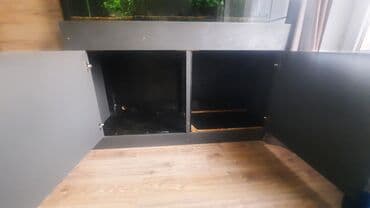 малок рыба: Продаю запущенный аквариум на 400 л с тумбой в комплекте,из — 7