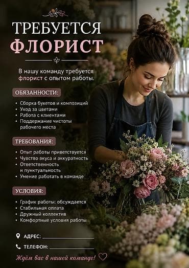 вакансии тойбосс: Талап кылынат Кассир, Иш тартиби: Эки күн иштеп, эки күн бош, 3-5 жылдык тажрыйба, Карьера жактан көтөрүлүү, Толук жумуш күнү — 1