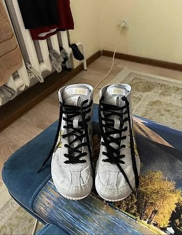 борцовки asics tiger: Мужские кроссовки, 41, Asics, Б/у, цвет - Серый, Самовывоз — 3