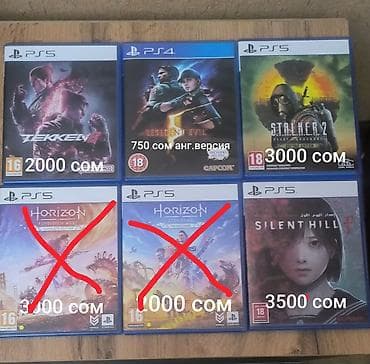 playstation 5 в бишкеке: Продаю б/у игры PS5 в отличном состоянии — 1