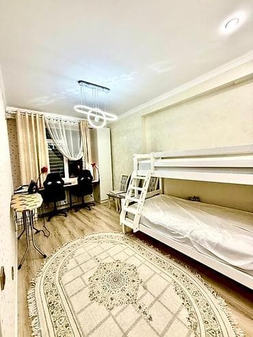 14: 3 комнаты, 85 м², Джал мкр (в т.ч. Верхний, Нижний, Средний) 14 этаж, Евроремонт — 7