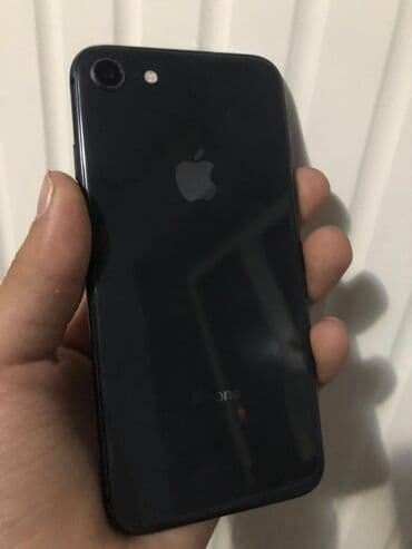 айфоне 7: IPhone 8, Жаңы, 64 ГБ, Кара, Заряддоочу түзүлүш, Коргоочу айнек, Каптама, 77 % — 5
