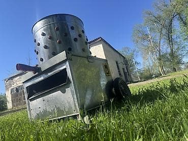 Электрическая перощипальная машина для птицы (барабанного типа) - — 1