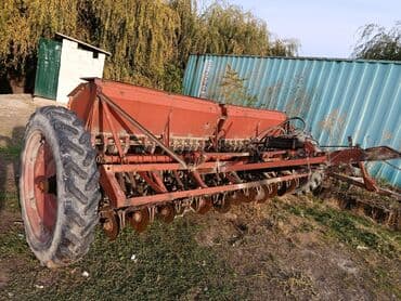 садовый измелчитель: Сеялка зерновая прицепная - Тип: механическая рядковая сеялка для — 4