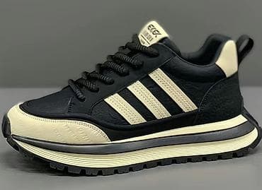 обувь мужская кожа: Мужские кроссовки, 44, Новый, цвет - Черный, Самовывоз, Платная доставка — 3