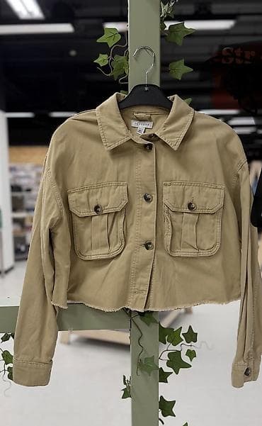джинсовый: Короткая куртка Topshop - Бренд: Topshop - Размер по бирке: UK M (EUR — 5
