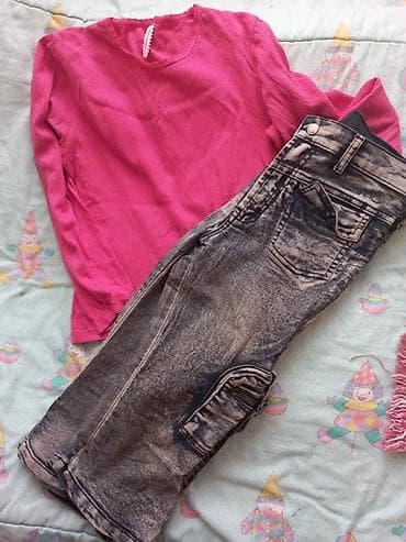 вещи для девушек: Комплект, цвет - Желтый, Б/у — 3