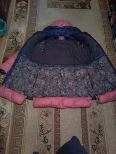 красный пиджак: Пуховик зимний, на девочку, цвет арбуз, очень теплый, очень удобный — 4