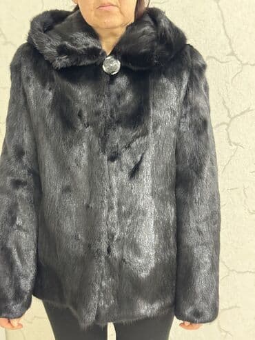 Айымдардын кийими: Продаю Шуба из натурального меха норки, цвет — черный. - Прямой — 6