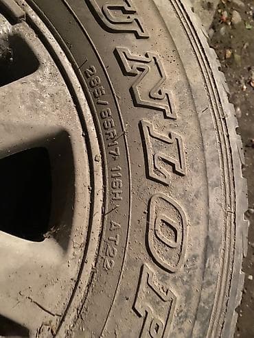 мечит: Дөңгөлөктөр монтажда 265 / 65 / R 17, Жай, Жаңы, 1 даана, Жол тандабастар (АТ/МТ), Куйма, тешиктери - 5 — 2