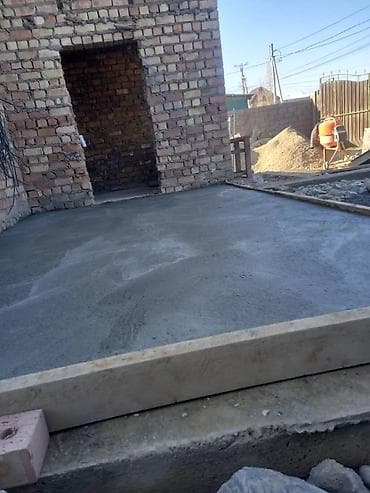 монолитный дом из бетона: Стяашка штукатурка песко блок фундамент жумуштарын кылабыз - Стяжка — 2