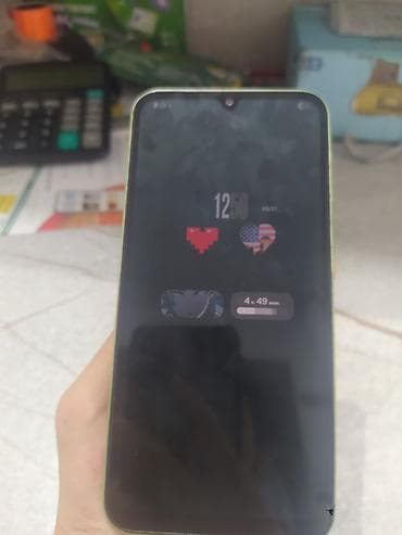 galaxy 22: Samsung Galaxy A24 4G, Б/у, 128 ГБ, цвет - Зеленый, 2 SIM — 6