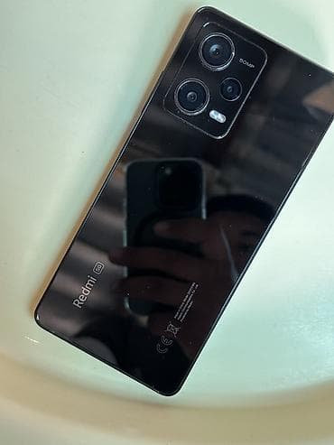 а 10 с: Redmi, Redmi Note 12 Pro+ 5G, Б/у, 256 ГБ, цвет - Черный, 2 SIM — 1