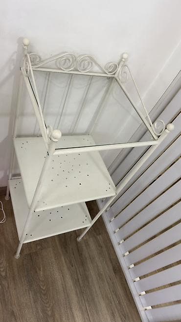 Үй жана бакча: Ванна үчүн секичелүү текче, Колдонулган, Темир, Өзү алып кетүү — 2