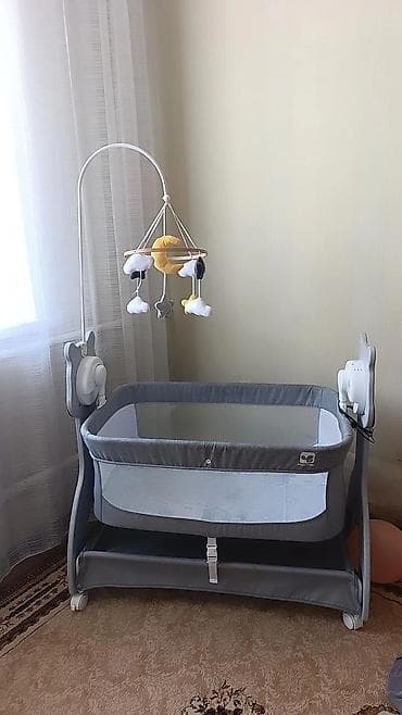 dr browns: Продается детская колыбель-люлька Cool Baby с маятниковым механизмом — 1