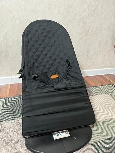 argus air: Детский шезлонг, Качалка, Другой материал, цвет - Черный — 2