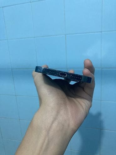 iphone i: IPhone 12 Pro, Б/у, 256 ГБ, Pacific Blue, Чехол, 75 % — 5